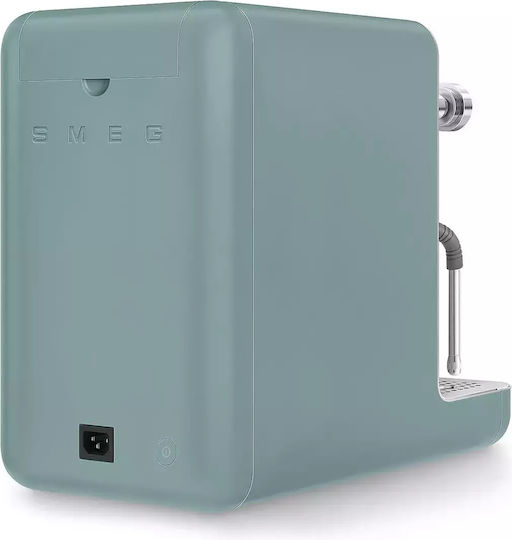 Smeg Μηχανή Espresso 1700W Πίεσης 15bar για Cappuccino Ασημί EMC02EGMEU - Image 2