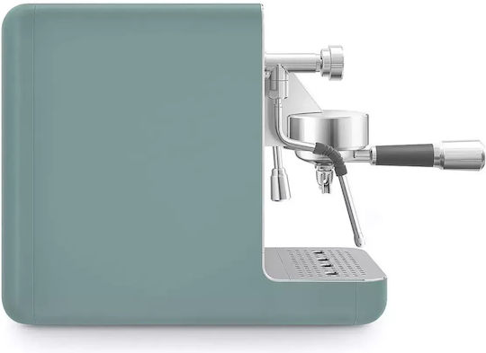 Smeg Μηχανή Espresso 1700W Πίεσης 15bar για Cappuccino Ασημί EMC02EGMEU - Image 11