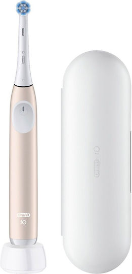 Oral-B iO Series 2 Ηλεκτρική Οδοντόβουρτσα με Αισθητήρα Πίεσης και Θήκη Ταξιδίου Calm Pink - Image 5