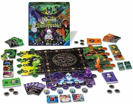 Επιτραπέζιο Παιχνίδι Unstoppable Villainous για 2-4 Παίκτες 7+ Ετών 24694 (EN) Ravensburger - Image 3