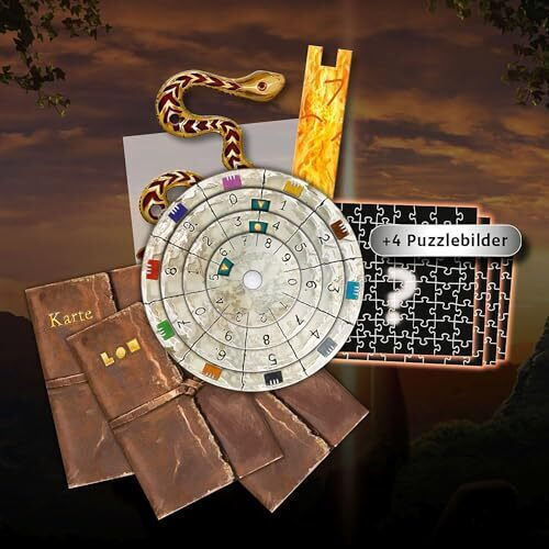Επιτραπέζιο Παιχνίδι Exit: The Game & Puzzle – The Sacred Temple για 1-4 Παίκτες 10+ Ετών 692094 (GER) Kosmos - Image 3