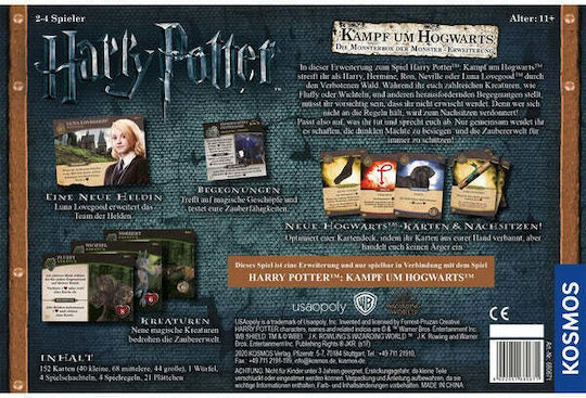 Επέκταση Παιχνιδιού Harry Potter Hogwarts Battle Monster Box για 4-7 Παίκτες 8+ Ετών 680671 (GER) Kosmos - Image 2