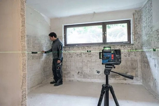 Bosch GLL 12V-100-33 CG Γραμμικό Αλφάδι Laser Πράσινης Δέσμης με Εύρος Εργασίας 100m - Image 7