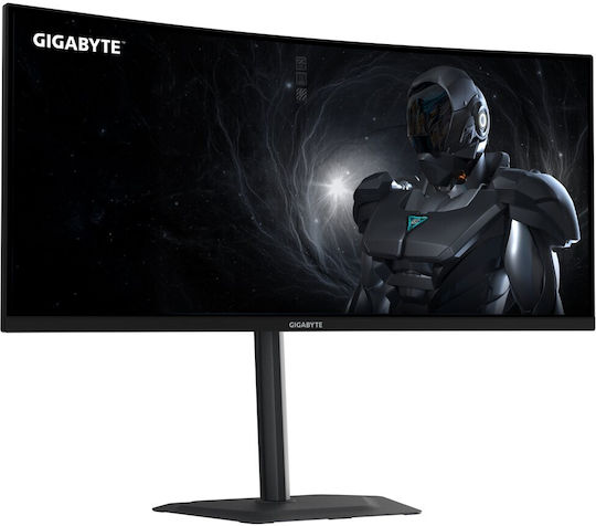 Gigabyte G34WQC2 Ultrawide VA HDR Curved Gaming Monitor 34" QHD 3440x1440 200Hz με Χρόνο Απόκρισης 1ms GTG - Image 4