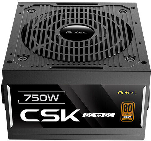 Antec CSK750DC 750W Μαύρο Τροφοδοτικό Υπολογιστή Full Wired 80 Plus Bronze - Image 2