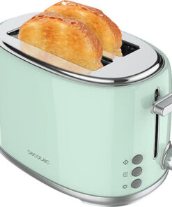 Alternative view of Cecotec Toast&Taste 1000 Retro Double 03230 Φρυγανιέρα 2 Θέσεων 980W Τιρκουάζ