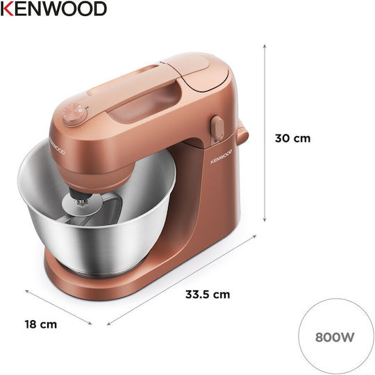 Kenwood KZM35.000RD Κουζινομηχανή 800W με Ανοξείδωτο Κάδο 4lt - Image 6
