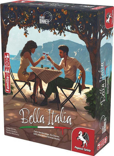 Επιτραπέζιο Παιχνίδι Deadly Dinner - Bella Italia για 7-10 Παίκτες 18+ Ετών Pegasus - Image 4