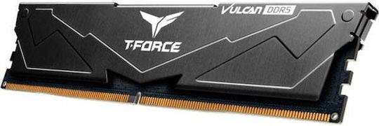 TeamGroup Vulcan Schwarz DDR5 με Module 1x16GB και Ταχύτητα 5200 για Desktop FLBD516G5200HC40C01 - Image 3