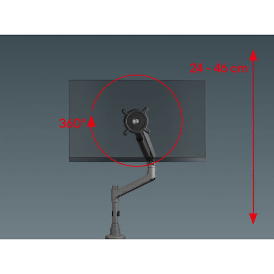 One For All DM 5110 Βάση Γραφείου Οθόνης έως 50" με Βραχίονα - Image 8