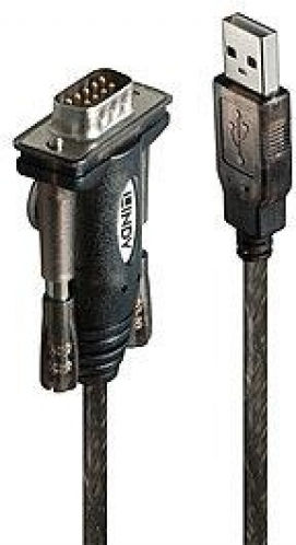 Lindy Καλώδιο USB-A σε RS232 9-pin male 1.5m (42855) - Image 3