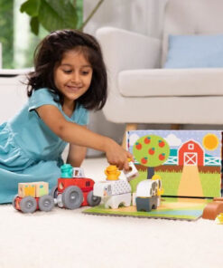 Alternative view of Melissa & Doug Τουβλάκια Blockables για 2+ Ετών 56τμχ S71024520