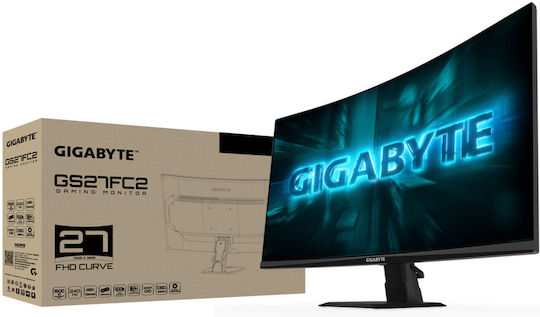 Gigabyte GS27FC2 VA HDR Curved Gaming Monitor 27" FHD 1920x1080 240Hz με Χρόνο Απόκρισης 1ms GTG - Image 5