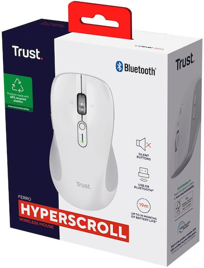 Trust Ασύρματο Bluetooth Ποντίκι Λευκό - Image 2