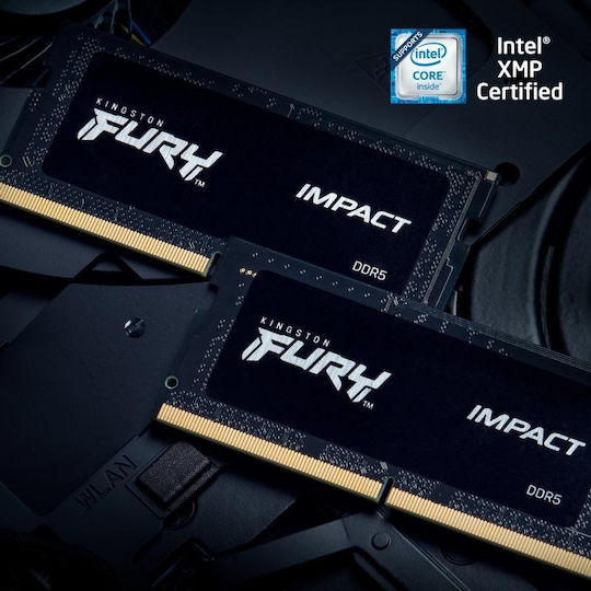 Kingston Fury Impact DDR5 με Module 1x8GB και Ταχύτητα 4800 για Laptop KF548S38IB-8 - Image 5