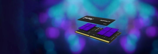Kingston Fury Impact DDR5 με Module 1x8GB και Ταχύτητα 4800 για Laptop KF548S38IB-8 - Image 7