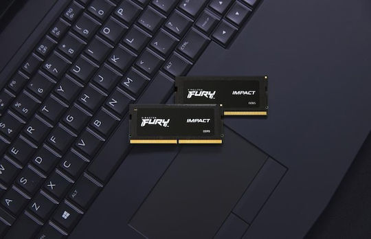 Kingston Fury Impact DDR5 με Module 1x8GB και Ταχύτητα 4800 για Laptop KF548S38IB-8 - Image 6