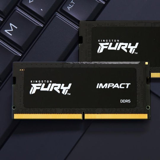 Kingston Fury Impact DDR5 με Module 1x8GB και Ταχύτητα 4800 για Laptop KF548S38IB-8 - Image 9