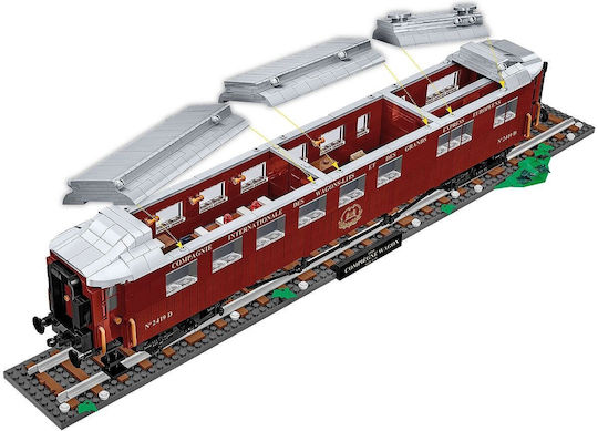 Cobi Historical Collection Plastic Bricks World War Ii Compiègne Wagon June 22 1940 Cobi-6289 - Image 4