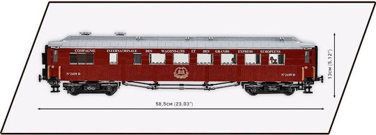 Cobi Historical Collection Plastic Bricks World War Ii Compiègne Wagon June 22 1940 Cobi-6289 - Image 6