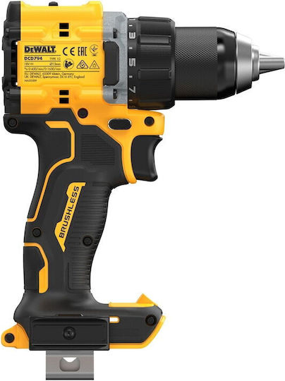 Dewalt Δραπανοκατσάβιδο Μπαταρίας Solo Brushless 18V DCD794NT - Image 5