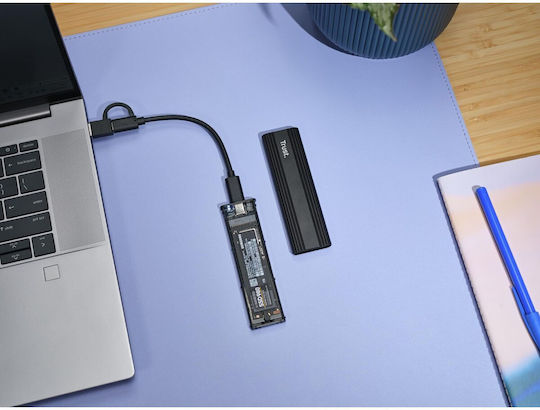 Trust Θήκη για Σκληρό Δίσκο M.2 SATA III με σύνδεση USB 3.2 Type-C 25806 - Image 5