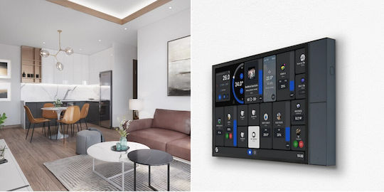 Shelly 081586 Ψηφιακός Θερμοστάτης Χώρου Smart με Οθόνη Αφής και Wi-Fi - Image 3