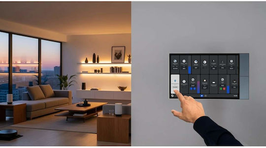 Shelly 081586 Ψηφιακός Θερμοστάτης Χώρου Smart με Οθόνη Αφής και Wi-Fi - Image 4