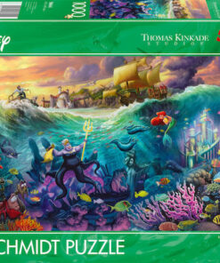 Kinkade Disney, The Little Mermaid Puzzle 2D 1000pcs