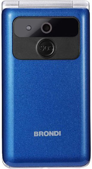 Brondi Amico Prezioso Dual SIM Κινητό με Μεγάλα Κουμπιά Μπλε - Image 2