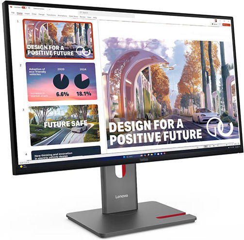 Lenovo ThinkVision T32UD-40 IPS HDR Monitor 31.5" 4K 3840x2160 με Χρόνο Απόκρισης 4ms GTG - Image 3