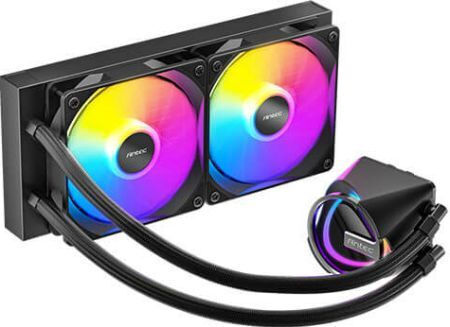 Antec SKELETON 240 Υδρόψυξη Επεξεργαστή Διπλού Ανεμιστήρα 120mm για Socket AM4/AM5/1700/1200 με ARGB Φωτισμό