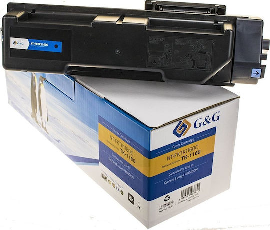 G&g Compatible Toner Cartridge Kyocera Tk1160 Nt-fktk1160c Black 7200s
