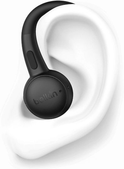 Belkin SoundForm ActiveFit In-ear Bluetooth Handsfree Ακουστικά με Αντοχή στον Ιδρώτα και Θήκη Φόρτισης Μαύρα - Image 4