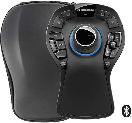 3D Connexion SpaceMouse Pro Ασύρματο Ποντίκι Μαύρο - Image 4