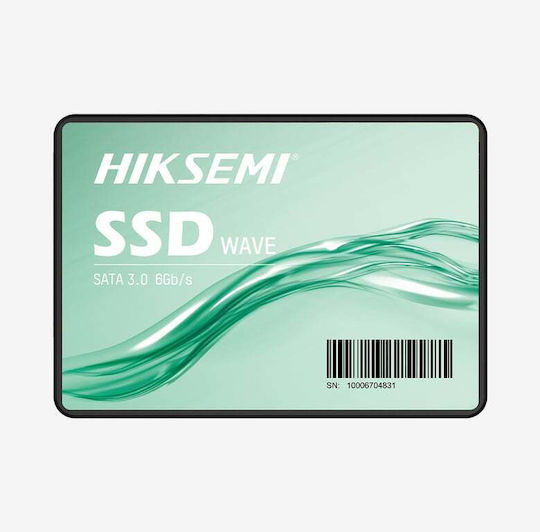 Hiksemi Wave S SSD 512GB 2.5'' SATA III HS-SSD-WAVE(S)(STD)/512G/SATA/WW - Image 2