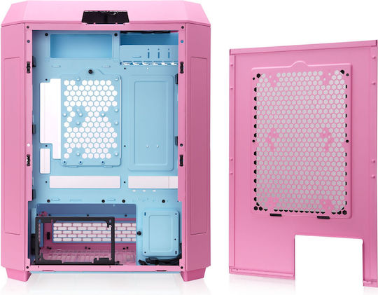 Thermaltake The Tower 600 Gaming Midi Tower Κουτί Υπολογιστή με Πλαϊνό Παράθυρο Bubble Pink - Image 8