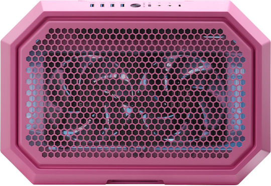 Thermaltake The Tower 600 Gaming Midi Tower Κουτί Υπολογιστή με Πλαϊνό Παράθυρο Bubble Pink - Image 13