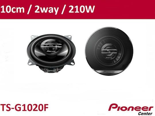 Pioneer TS-G1020F Σετ Ηχεία Αυτοκινήτου Ομοαξονικά 4" με 30W RMS (2 Δρόμων) TS-G1020F - Image 4