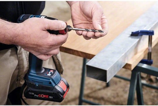 Bosch Drill Bit Τρυπάνι HSS με Εξάγωνο Στέλεχος για Μέταλλο 2.5mm / 30x69mm 2608577518 - Image 3