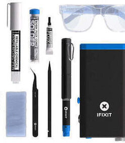 Alternative view of Ifixit Fixhub Power Series Löt-werkzeugset Schwarz Blau 100 Watt Usb-c Powerstation