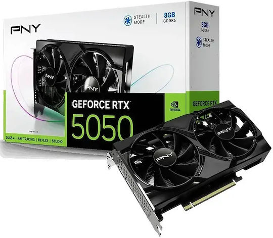 PNY GeForce RTX 5050 8GB GDDR6 Dual Κάρτα Γραφικών VCG50508DFXPB1 - Image 6