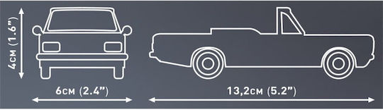 Cobi Opel Rekord C 1700 L Cabriolet Construction Toy - Image 2
