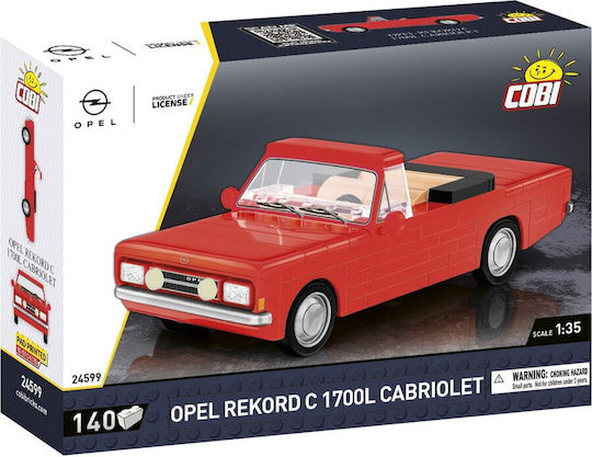 Cobi Opel Rekord C 1700 L Cabriolet Construction Toy - Image 3