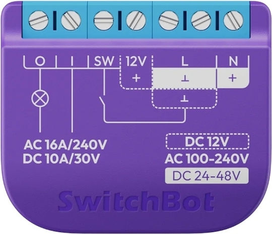 Switchbot Smart Switch Wi-Fi & Bluetooth 16A W5502330 - Image 2