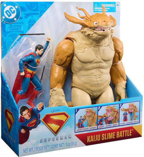 Spin Master Superman Movie Superman Vs Kaiju Slime Action Figures 6" 6073195 - Image 4