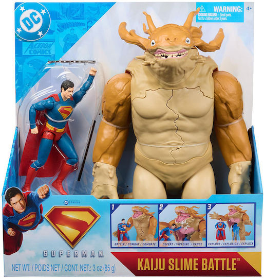 Spin Master Superman Movie Superman Vs Kaiju Slime Action Figures 6" 6073195 - Image 5