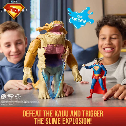 Spin Master Superman Movie Superman Vs Kaiju Slime Action Figures 6" 6073195 - Image 8