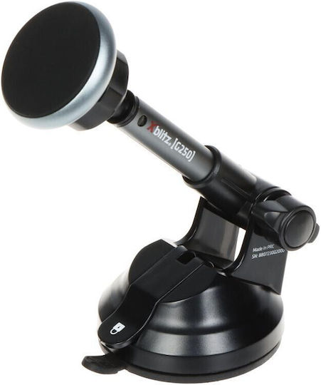 Xblitz Magnetic Car Holder Βάση Κινητού Αυτοκινήτου με Μαγνήτη Μαύρη G250 - Image 3