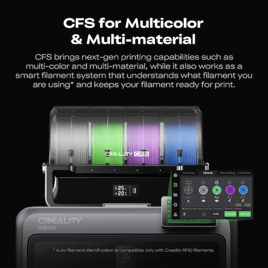 Creality3D K2 Pro Combo Αυτόνομος 3D Printer με Σύνδεση Ethernet / USB / Wi-Fi - Image 3
